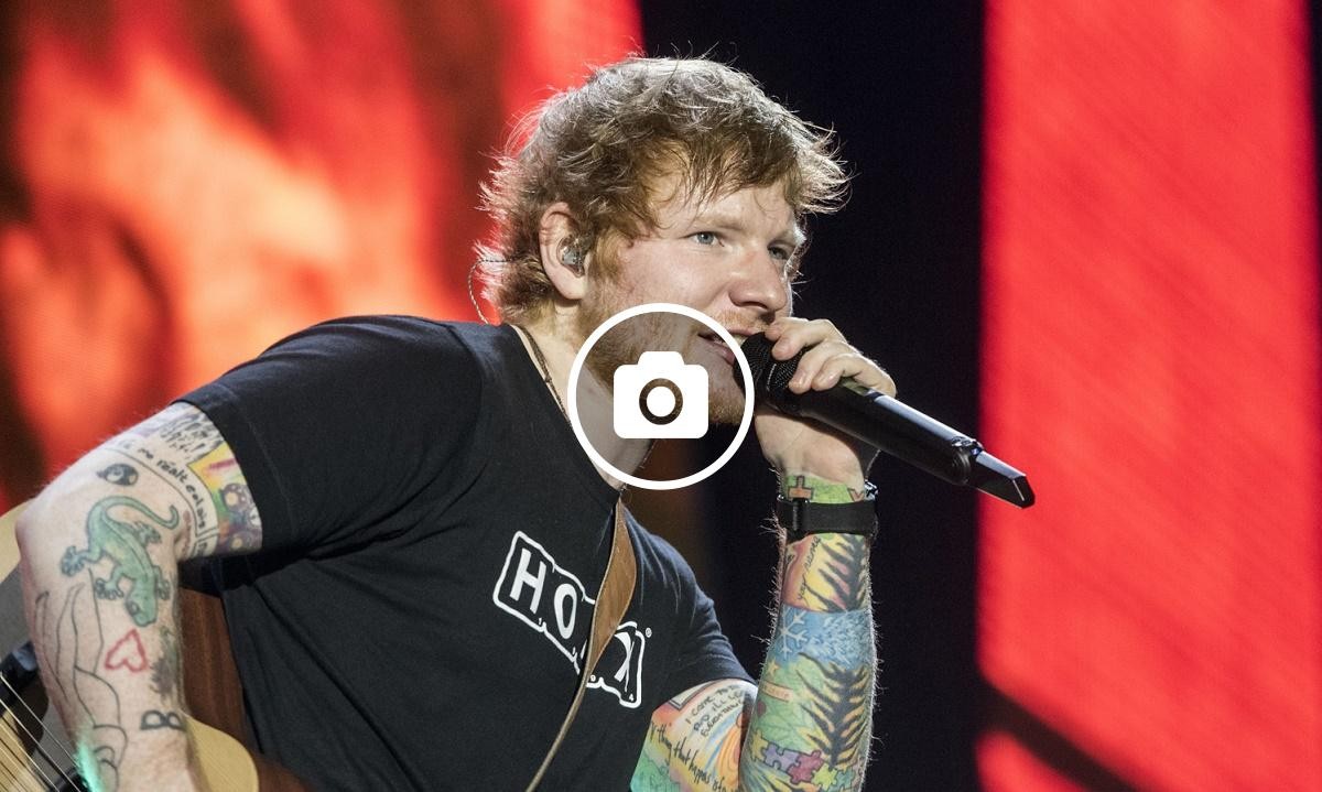 Ed Sheeran en concert al Palau Sant Jordi