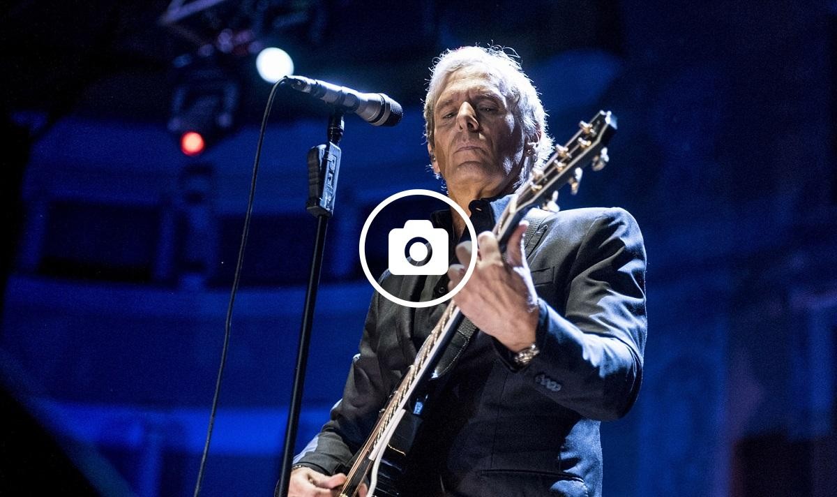 El cantautor nordamericà durant l'actuació