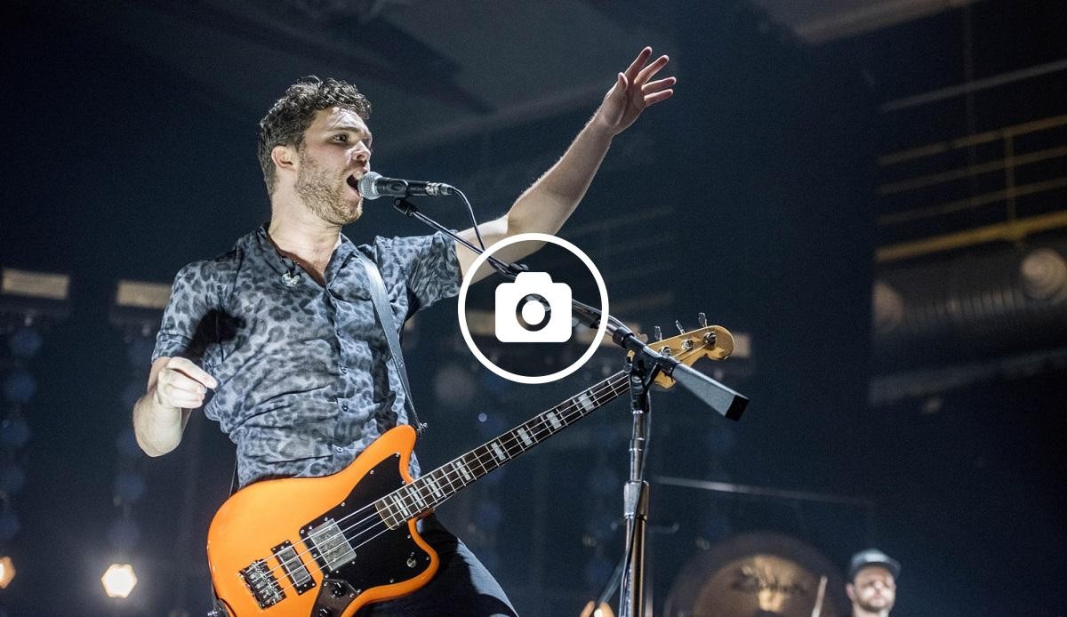 El baixista Mike Kerr aquest dilluns a Barcelona