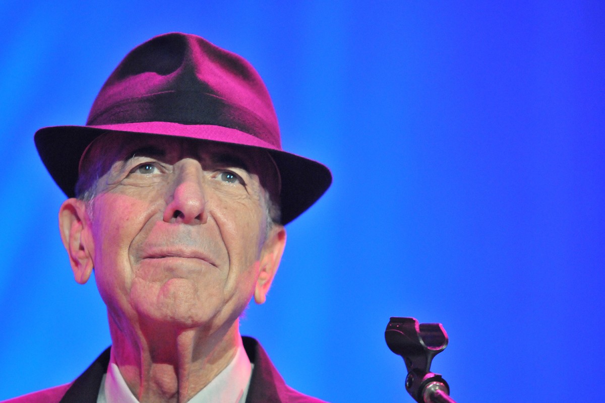 Leonard Cohen el 2012 a Barcelona