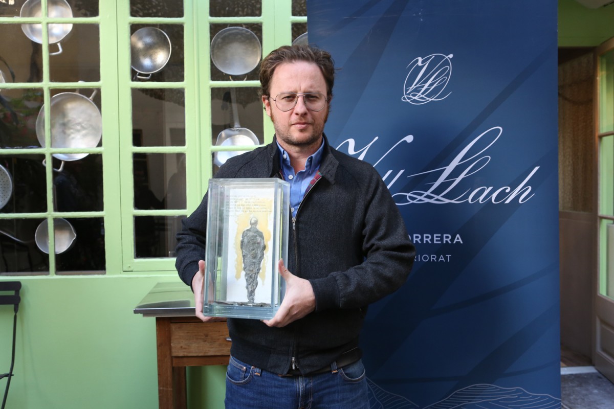 David Carabén, guanyador del X Premi Terra i Cultura