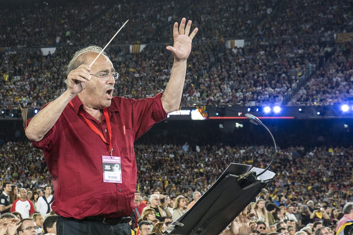 Carles Santos al Concert per la Llibertat de l'any 2013