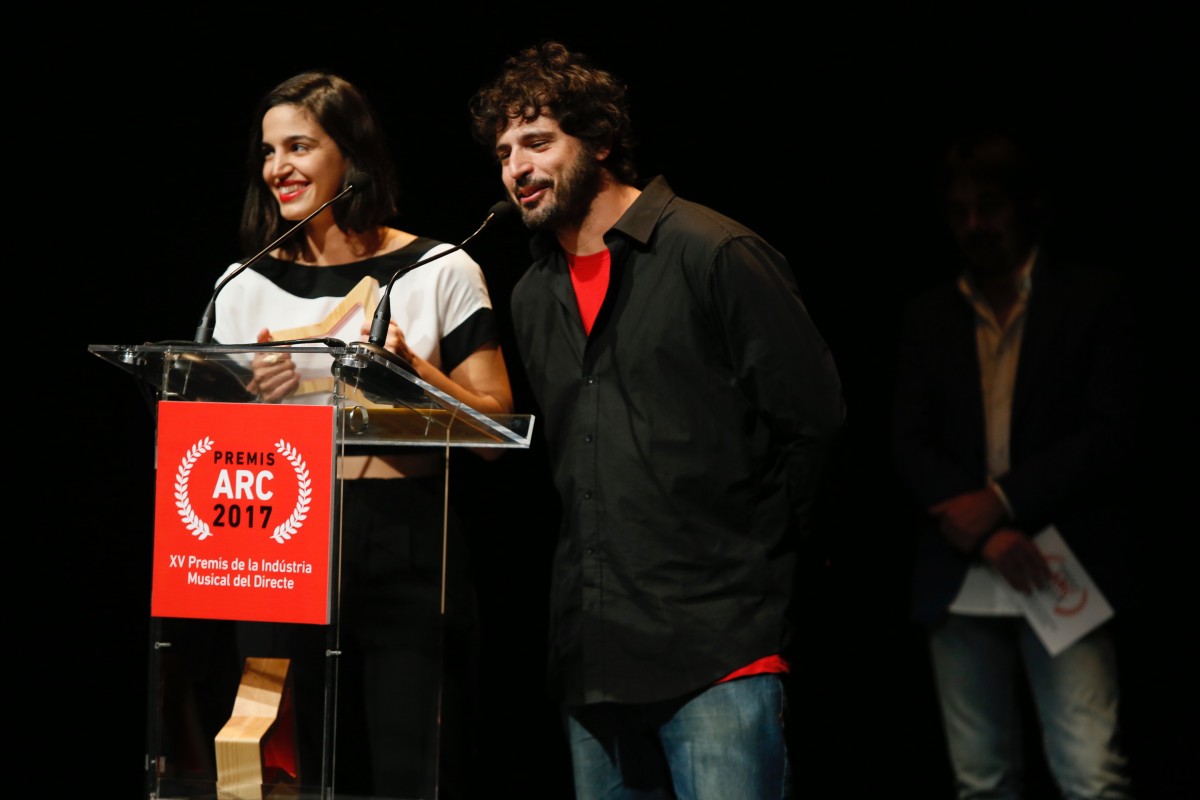 Maria Arnal i Marcel Bagés recullen el seu Premi Revelació