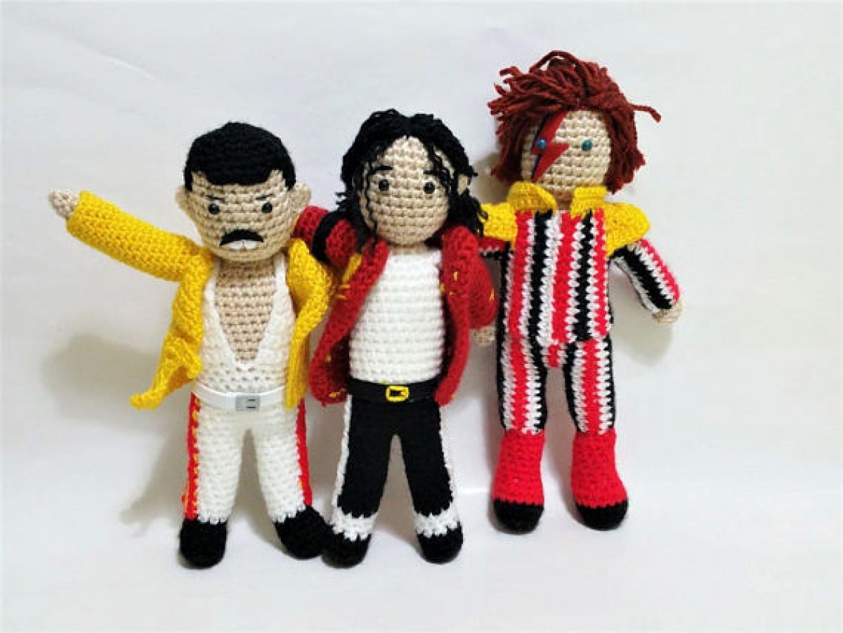 Els ídols musicals de ganxet