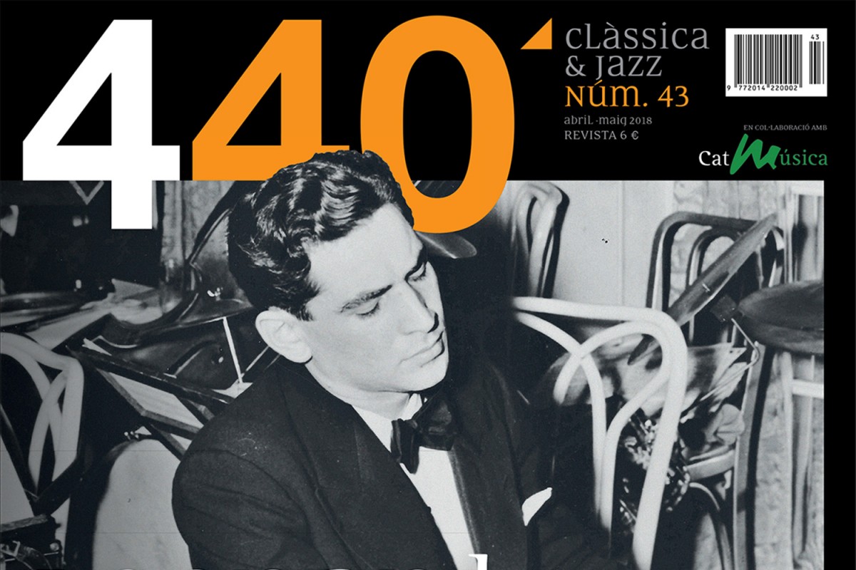 Portada de la revista '440Clàssica&Jazz' número 43