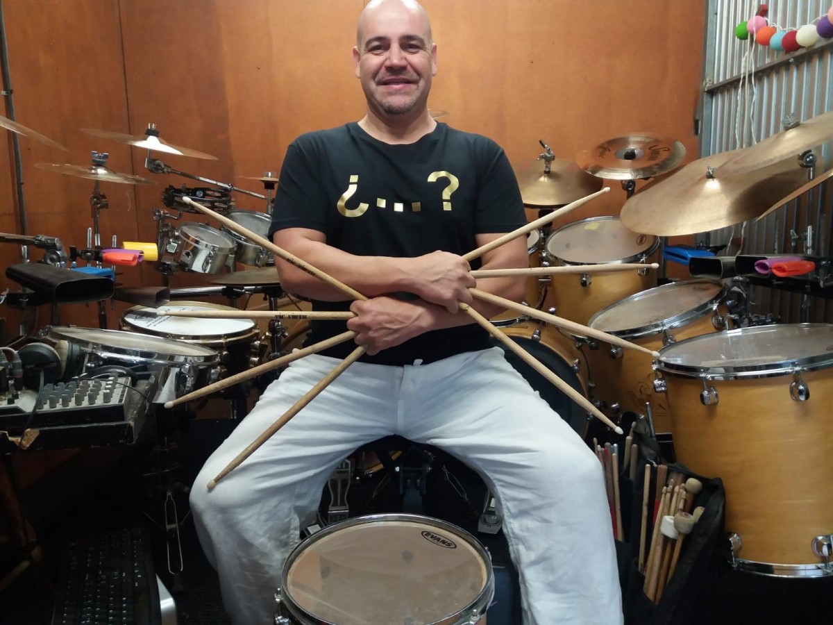 El bateria David Ferrer 