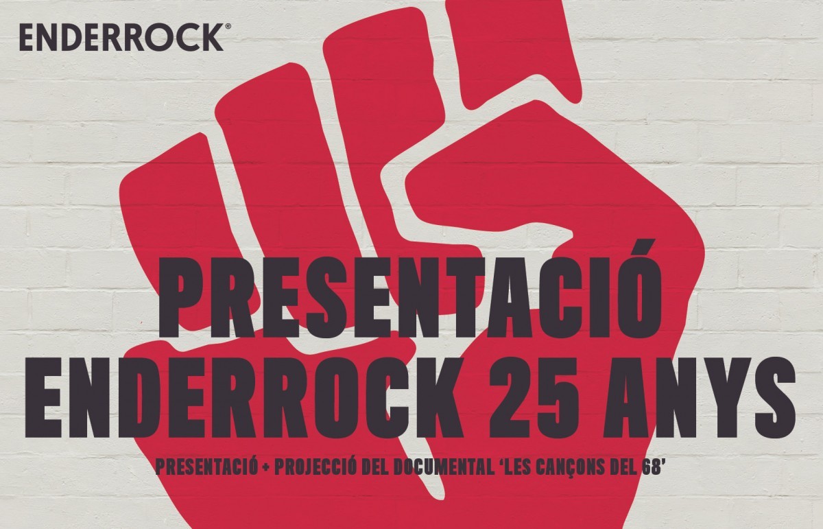 Presentació d'Enderrock 25 anys
