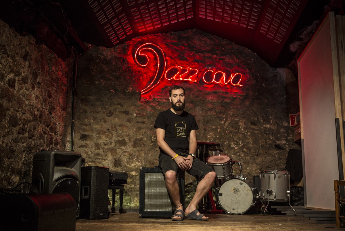 Jordi Casadesús a la Jazz Cava