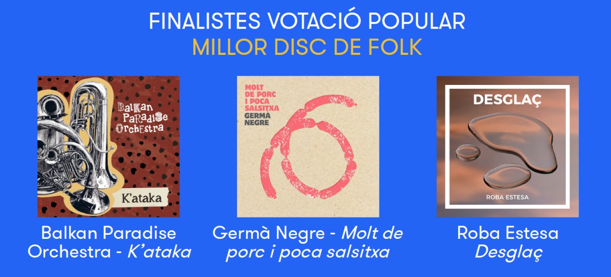 Nominats a Millor disc de folk del 2018