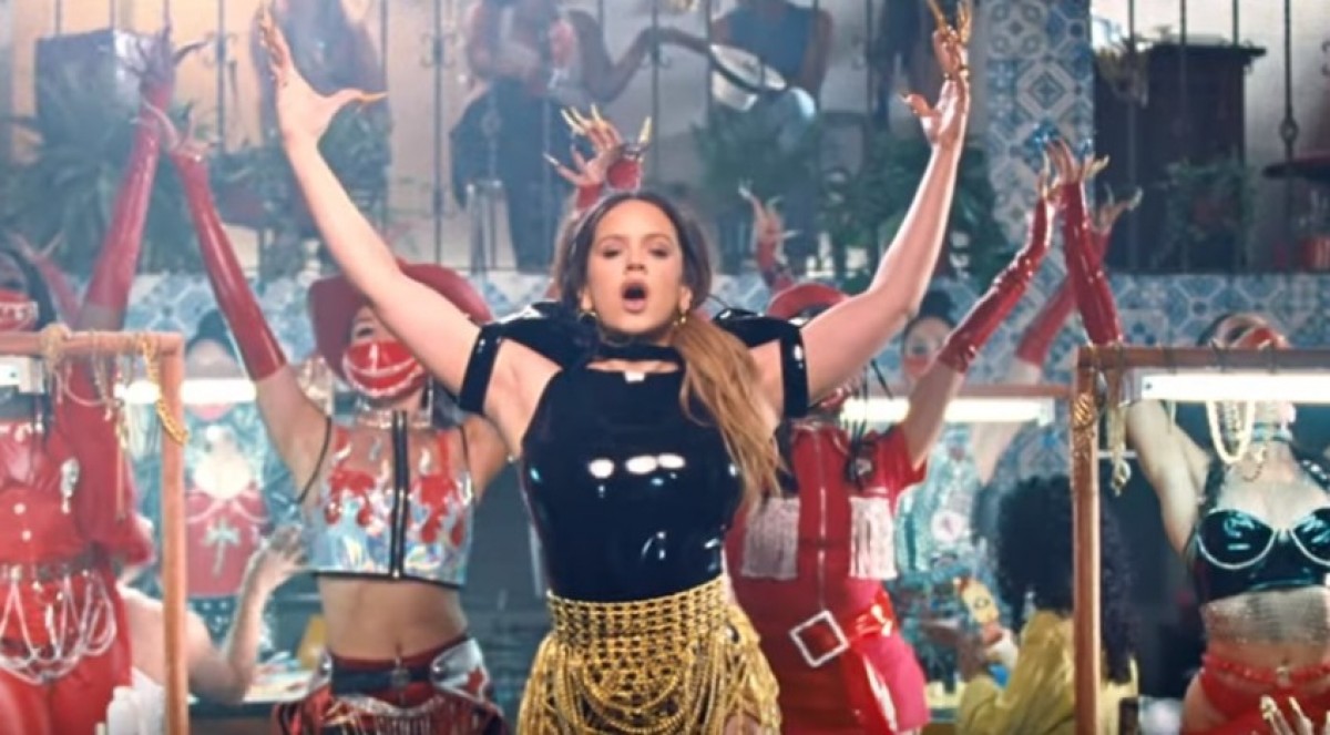 Rosalía al videoclip 