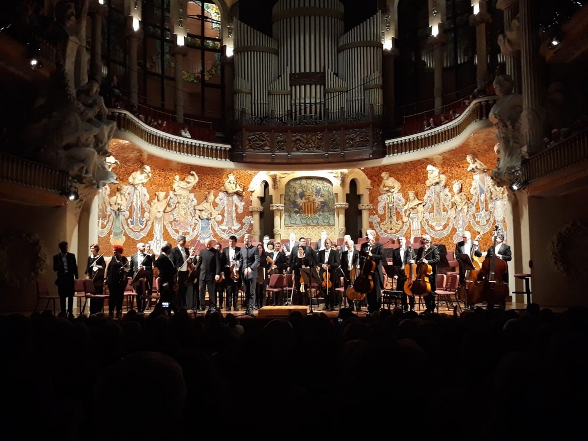 L'Orquestra de Cadaqués, l'11 de desembre passat al Palau de la Música