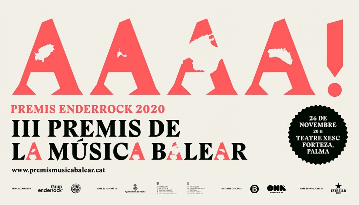 III Premis Enderrock de la Música Balear 2020 