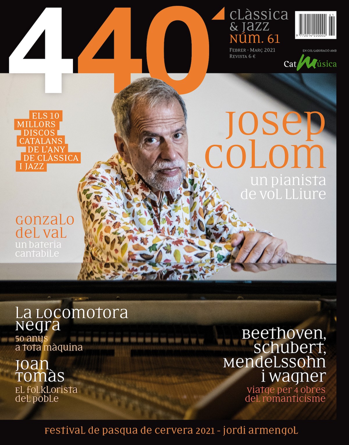 Portada Revista 440Clàssica&Jazz