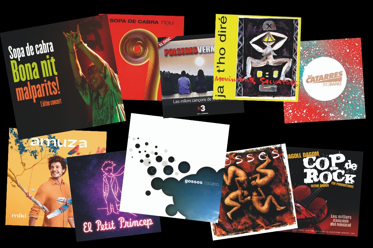 Els deu discos més venuts de Música Global