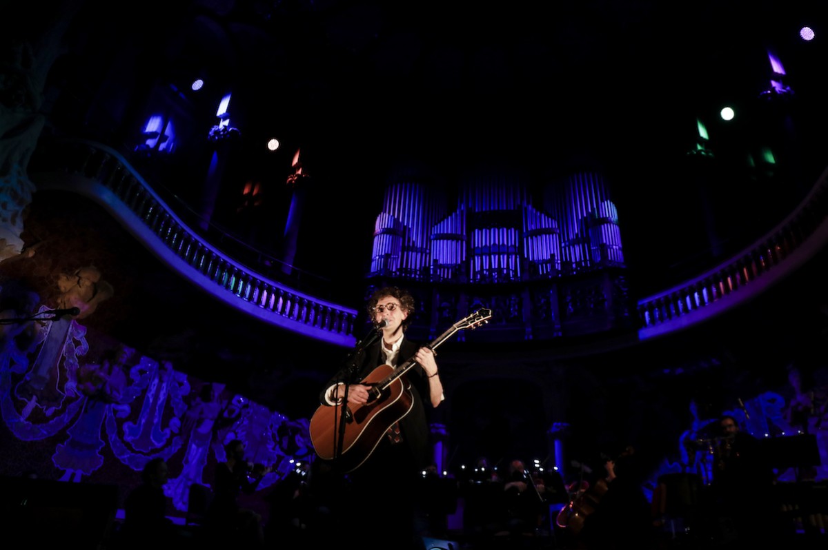 Eduard Iniesta, un dels artistes programats, al Palau de la Música el 2022