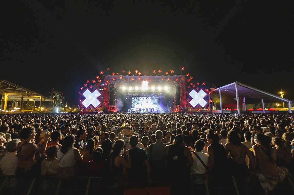 El Cruïlla durant el concert de Rubén Blades (2023)