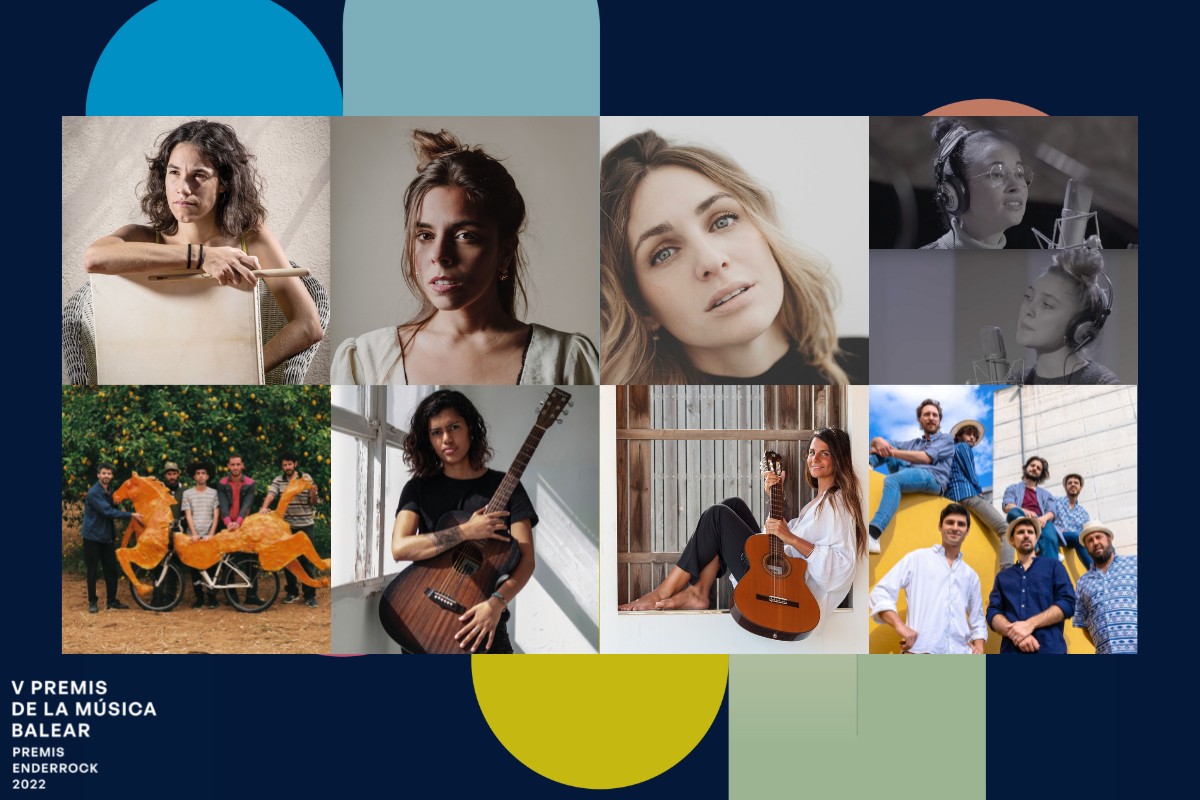 Mar Grimalt, Anna Ferrer, Clodine, Marga Rotger i Maria Hein, Da Souza, MdMAR, Mireia i Xanguito actuaran a la gala dels Premis Enderrock de la Música Balear