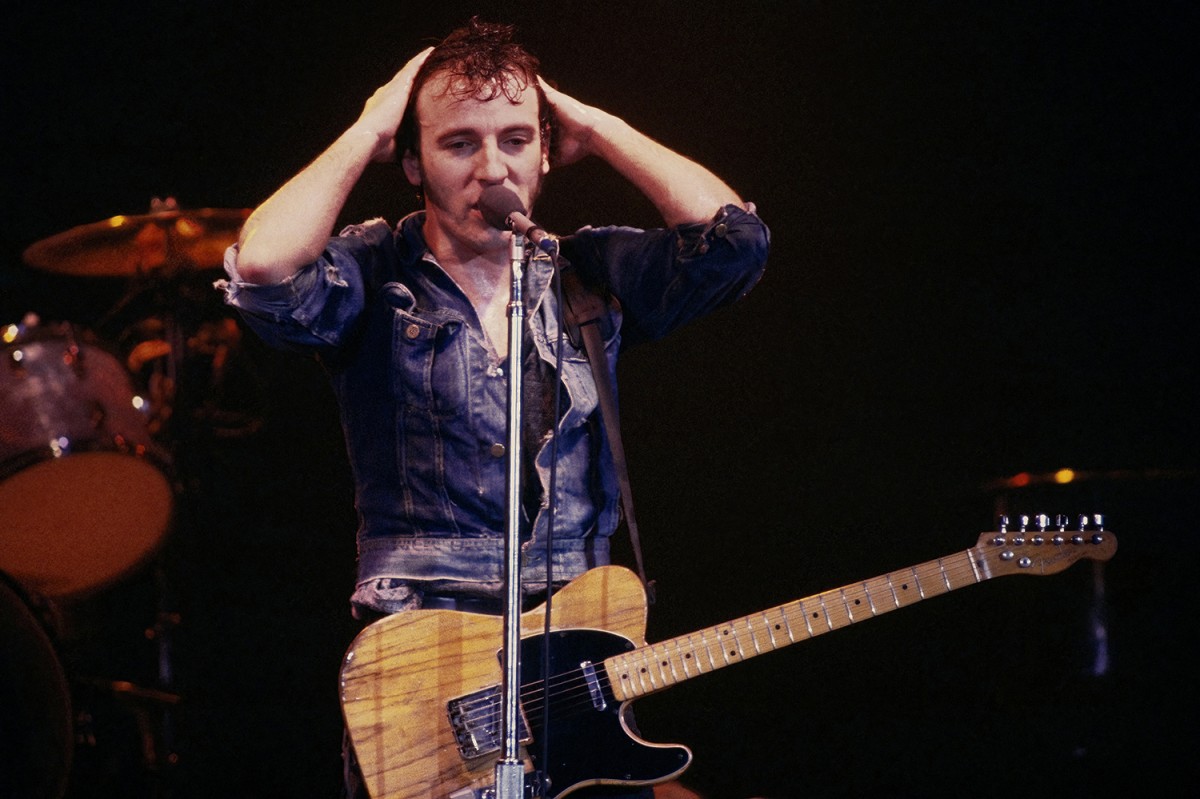 Bruce Springsteen al Palau d'Esports de Barcelona, el 21 d'abril de 1981