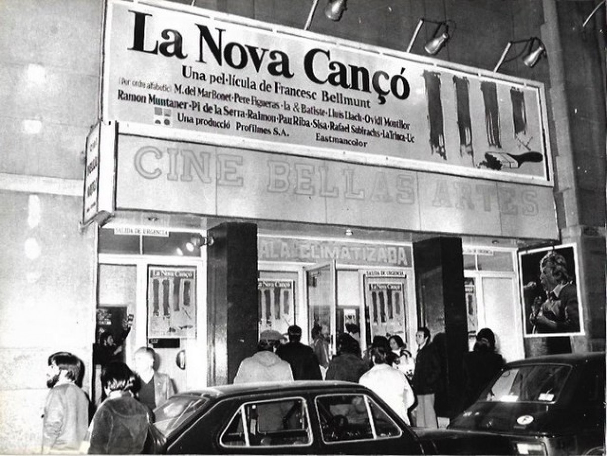 Projecció de la pel·lícula 'La Nova Cançó'