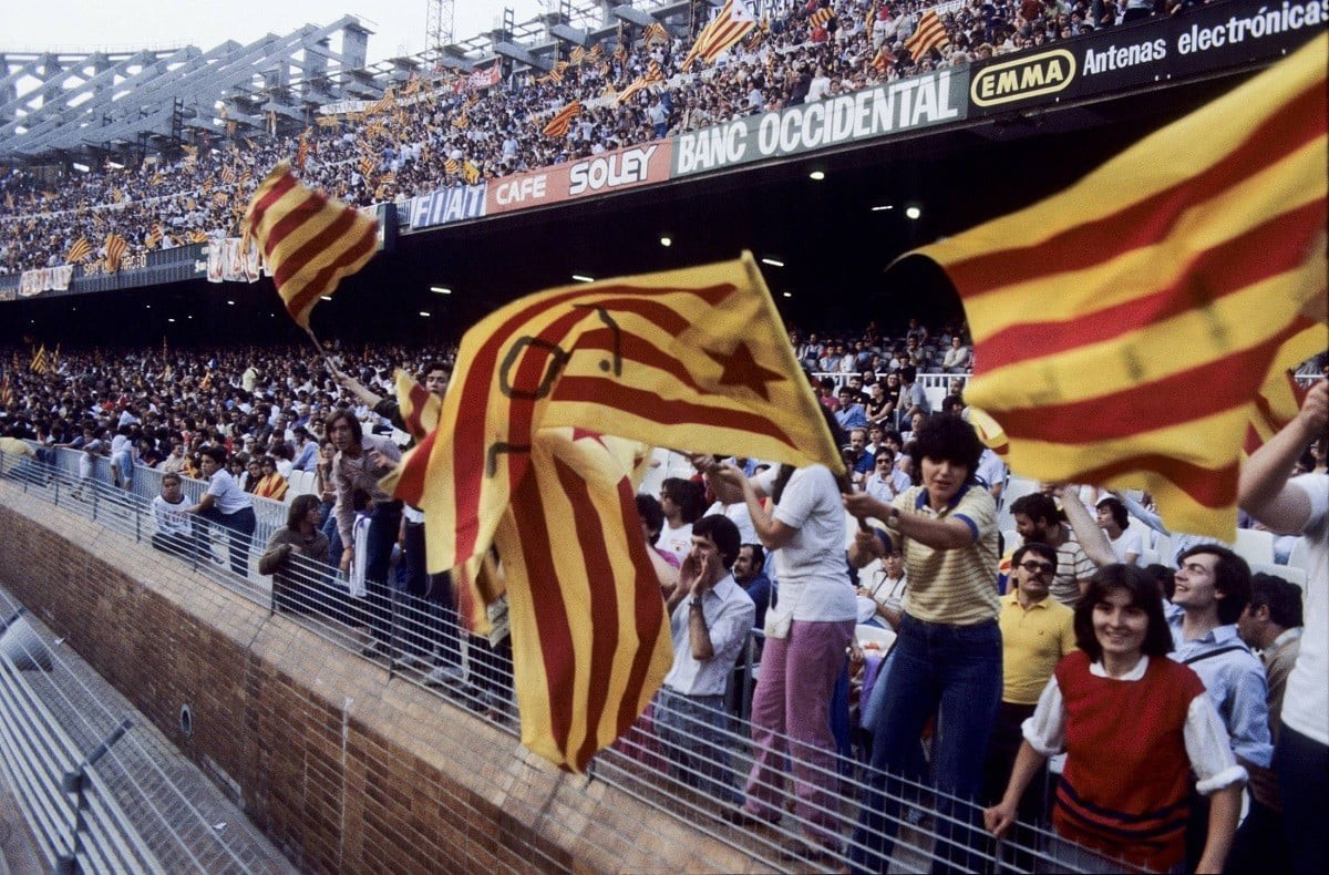 'Som una nació', al camp del Barça el 1981