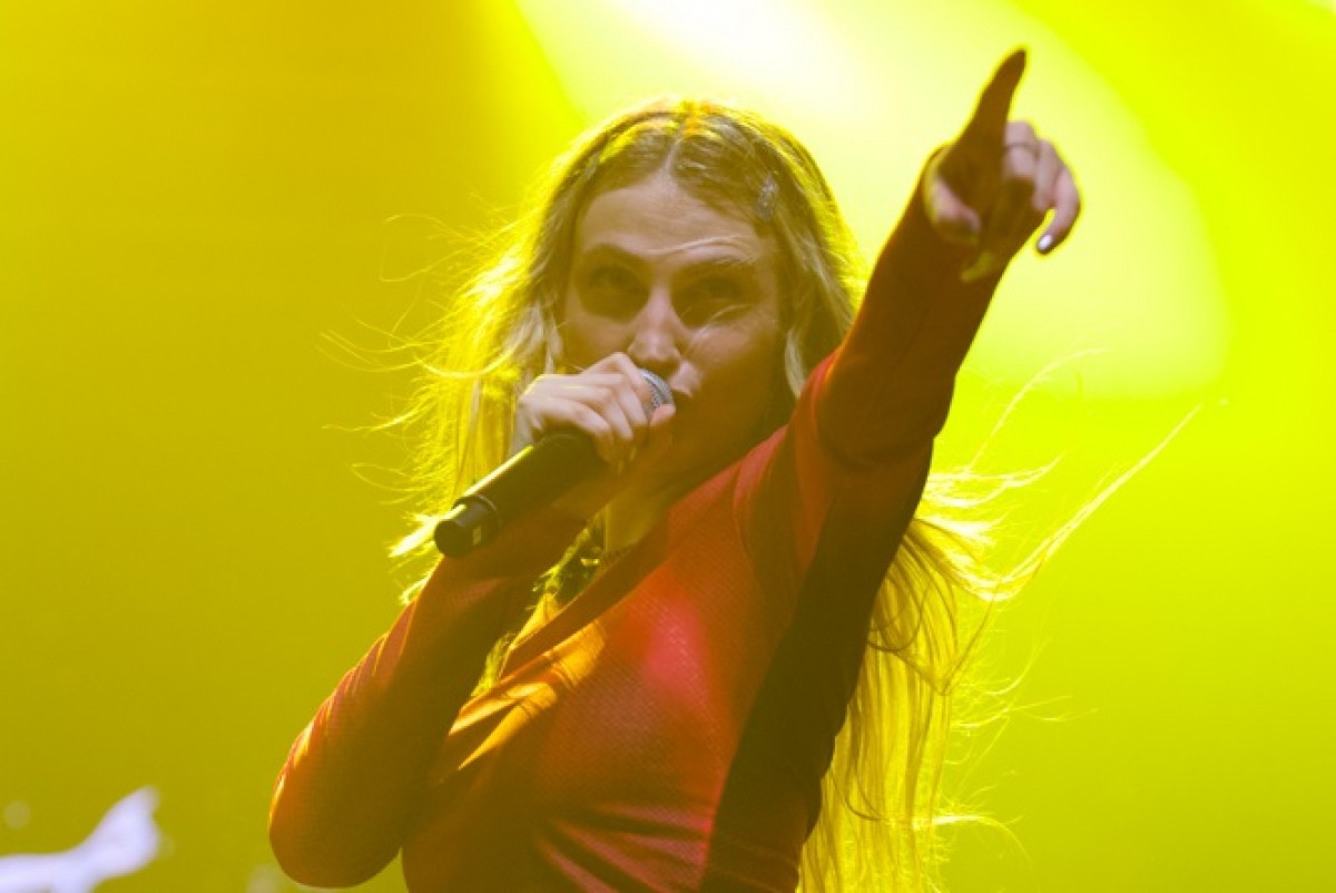 Julieta a l'Acampada Jove de l'any passat