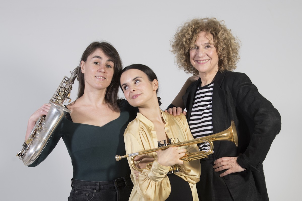 Irene Reig, Andrea Motis i Carme Canela