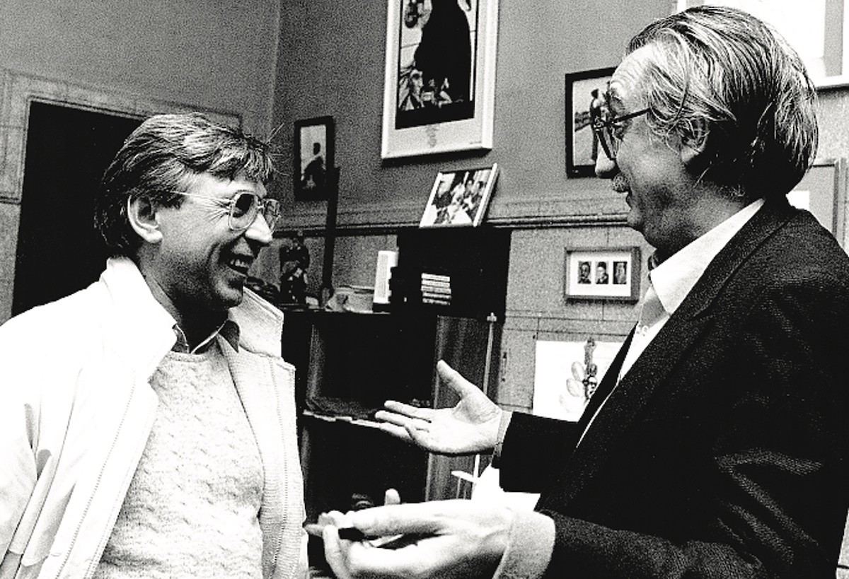 Raimon i Joan Fuster el 1983