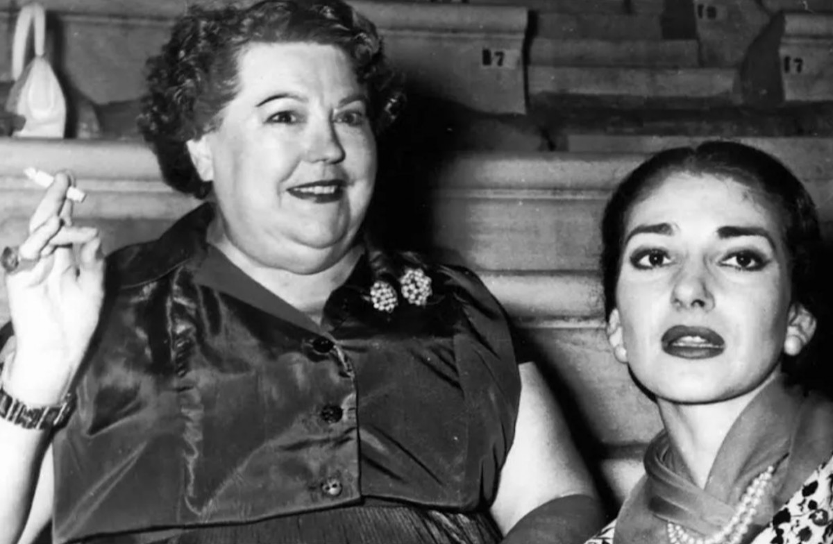 Maria Callas i Elvira De Hidalgo