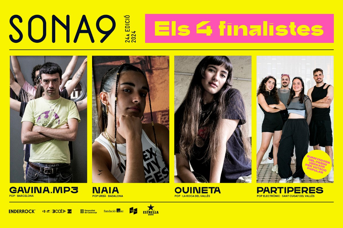 Gavina.mp3, Naia, Ouineta i Partiperes, els quatre finalistes del Sona9 2024