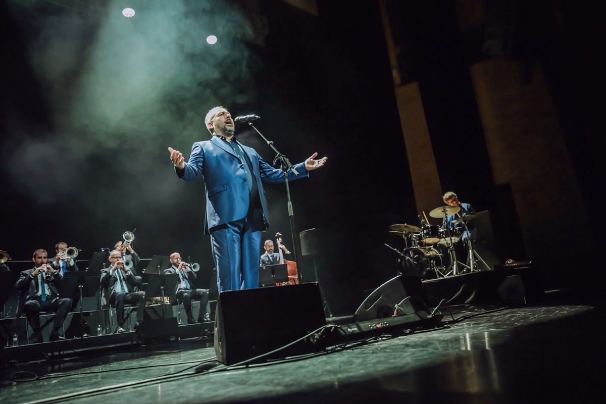 Roger Mas i la Cobla Sant Jordi, a l'Auditori de Girona (12.10.2024)