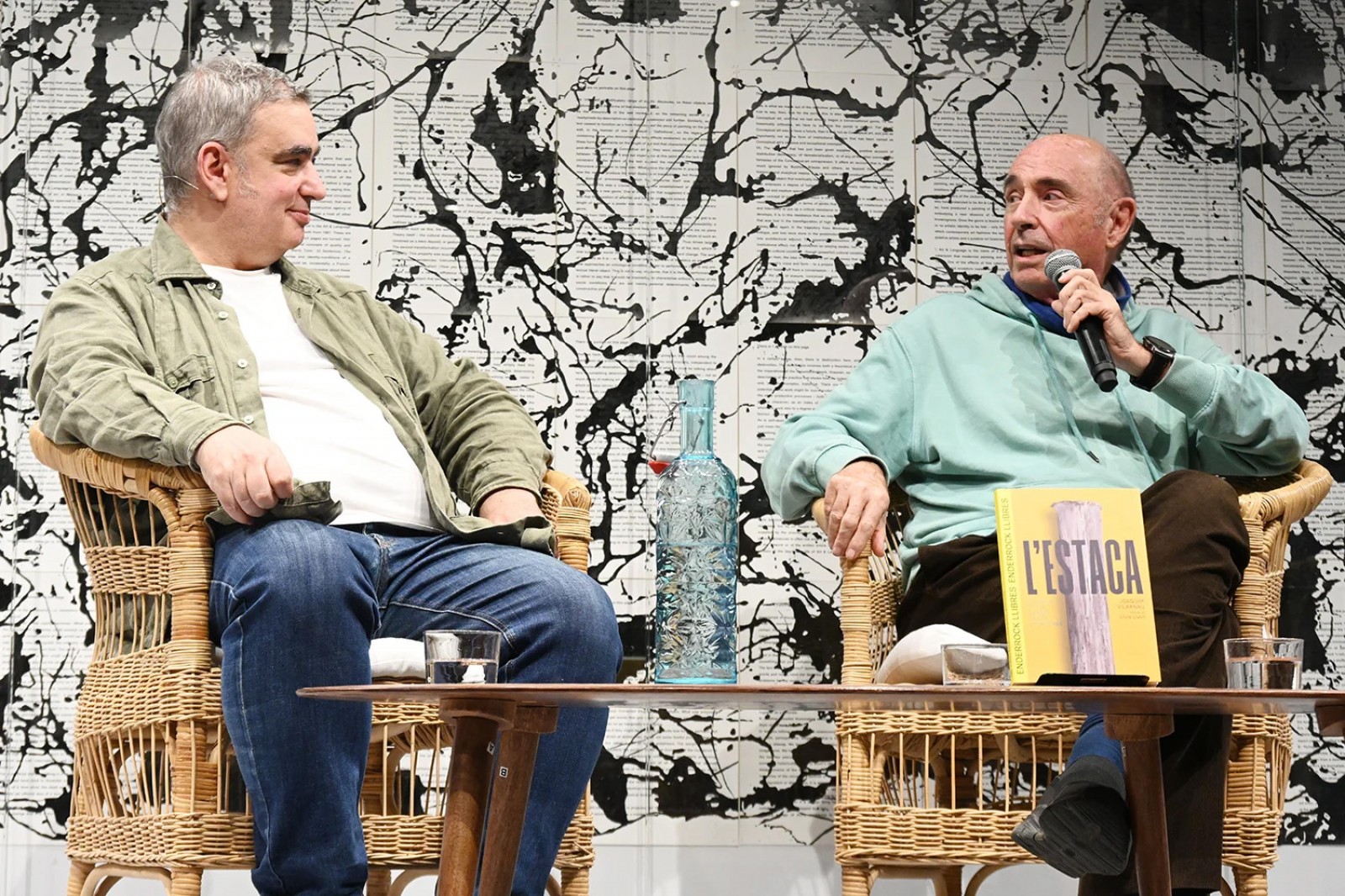 Lluís Llach i Joaquim Vilarnau a Ona Llibres (14.11.2024)