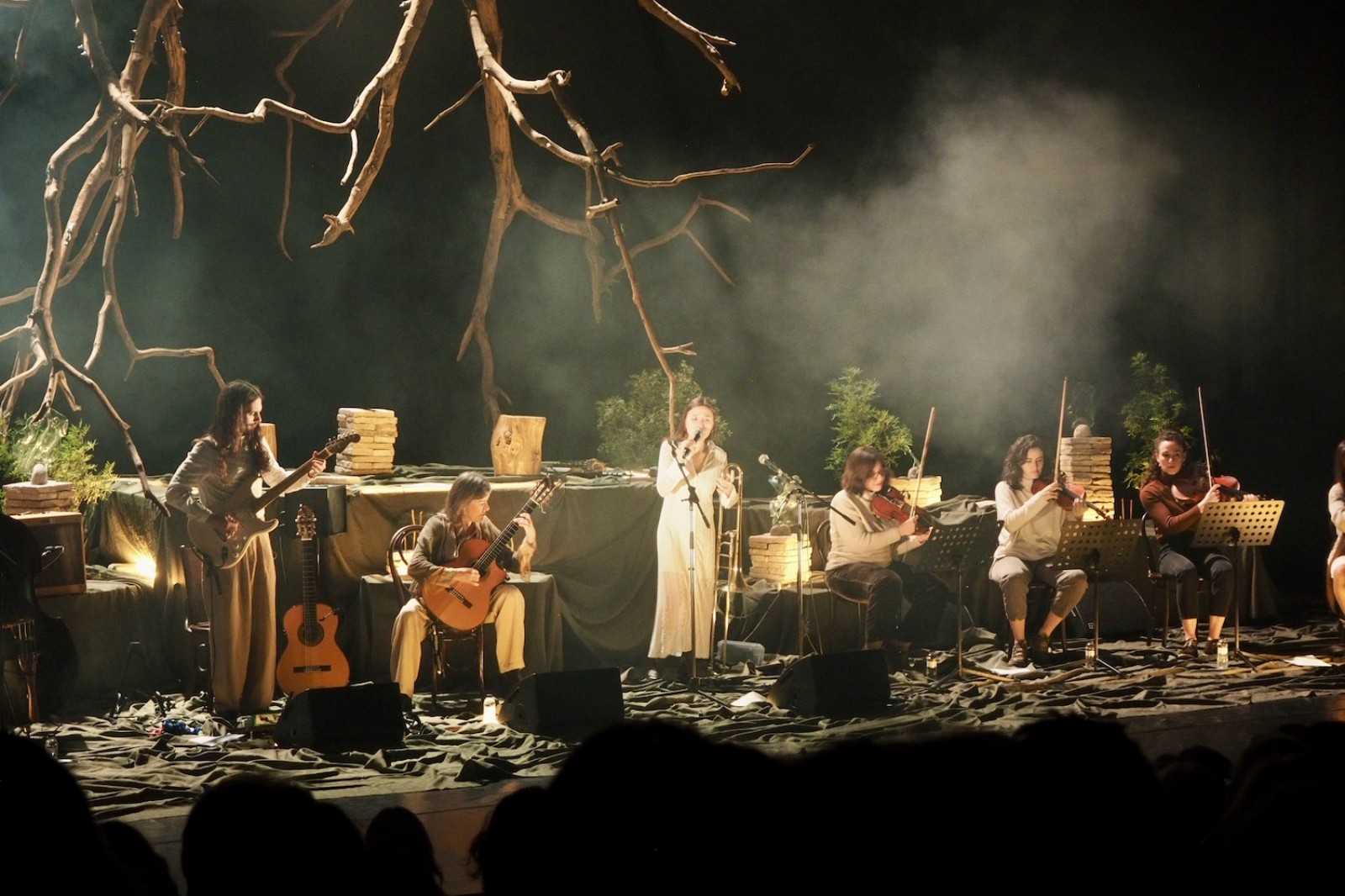 Rita Payés, acompanyada de la seva banda, a l'Auditori de Girona