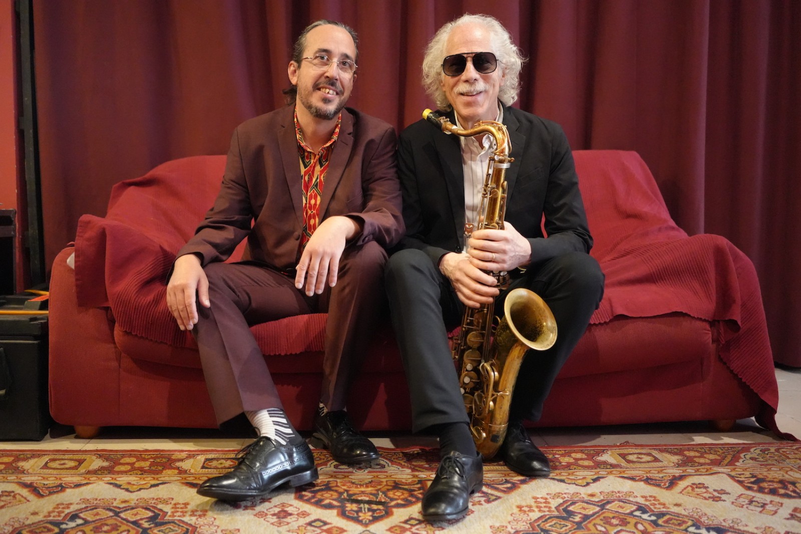 Lluís Coloma i 'Blue Lou' Marini