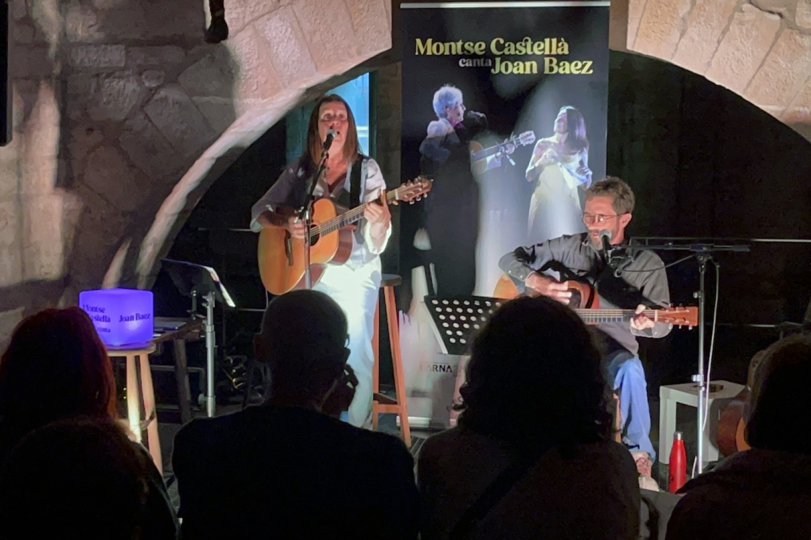 Presentació de 'Montse Castellà canta Joan Baez' a la Bisbal