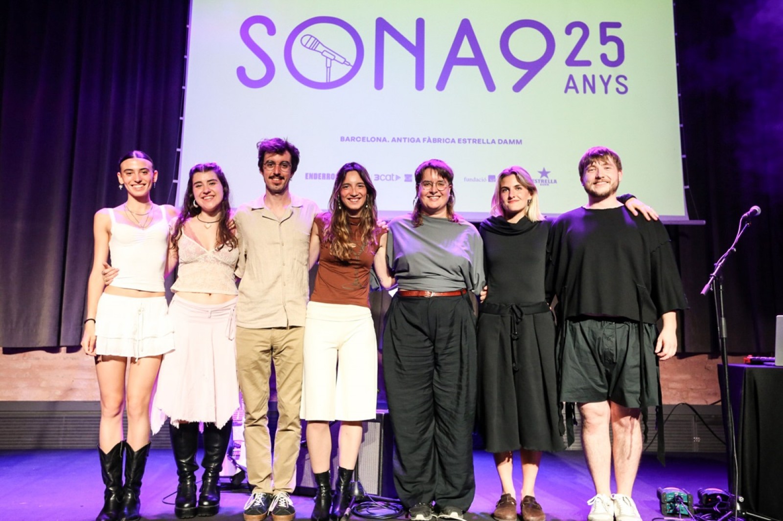 Laialaia, Ania i Júlia Lahoz al primer concert preliminar del Sona9 2025