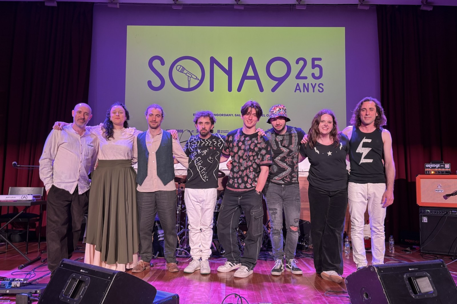 Elèctrix i Engrunes Seques a la cinquena preliminar del Sona9 2025, a la sala d'actes del Comú d'Escaldes-Engordany