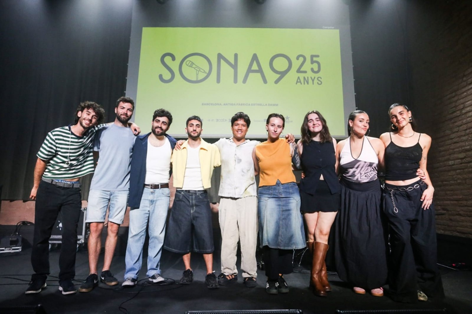 Jara Mago, Riner i Alba Grasa a la setena preliminar del Sona9 2025, a l'Antiga Fàbrica Estrella Damm