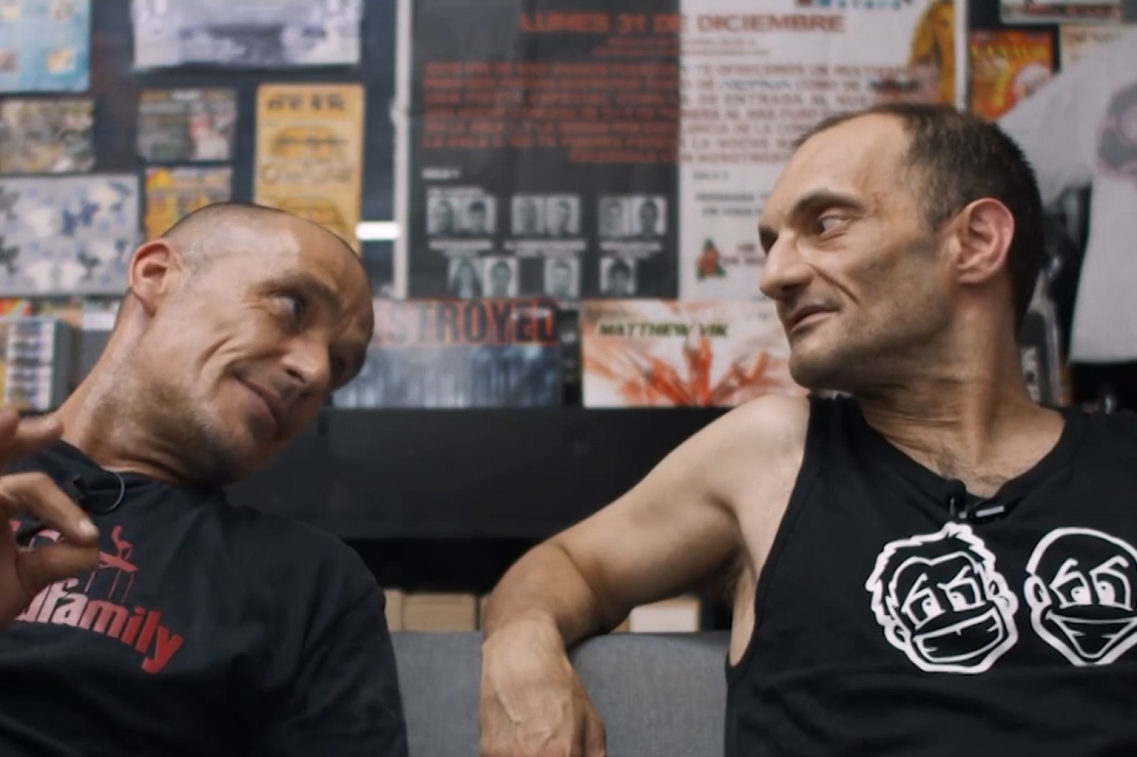 Buenri i DJ Pastis, dos dels discjòqueis més destacats de la música màkina