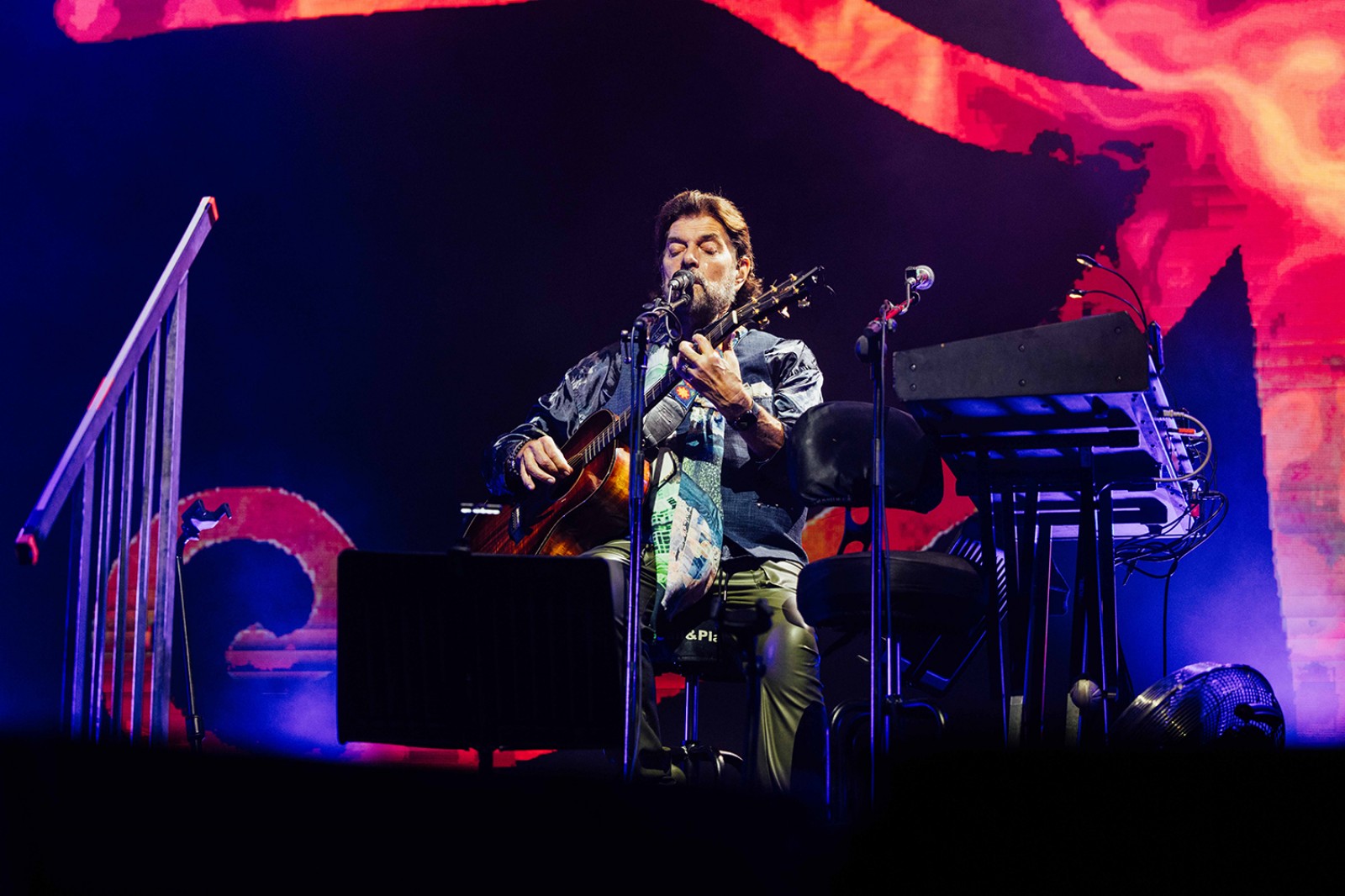 Alan Parsons al capdavant del seu Live Project