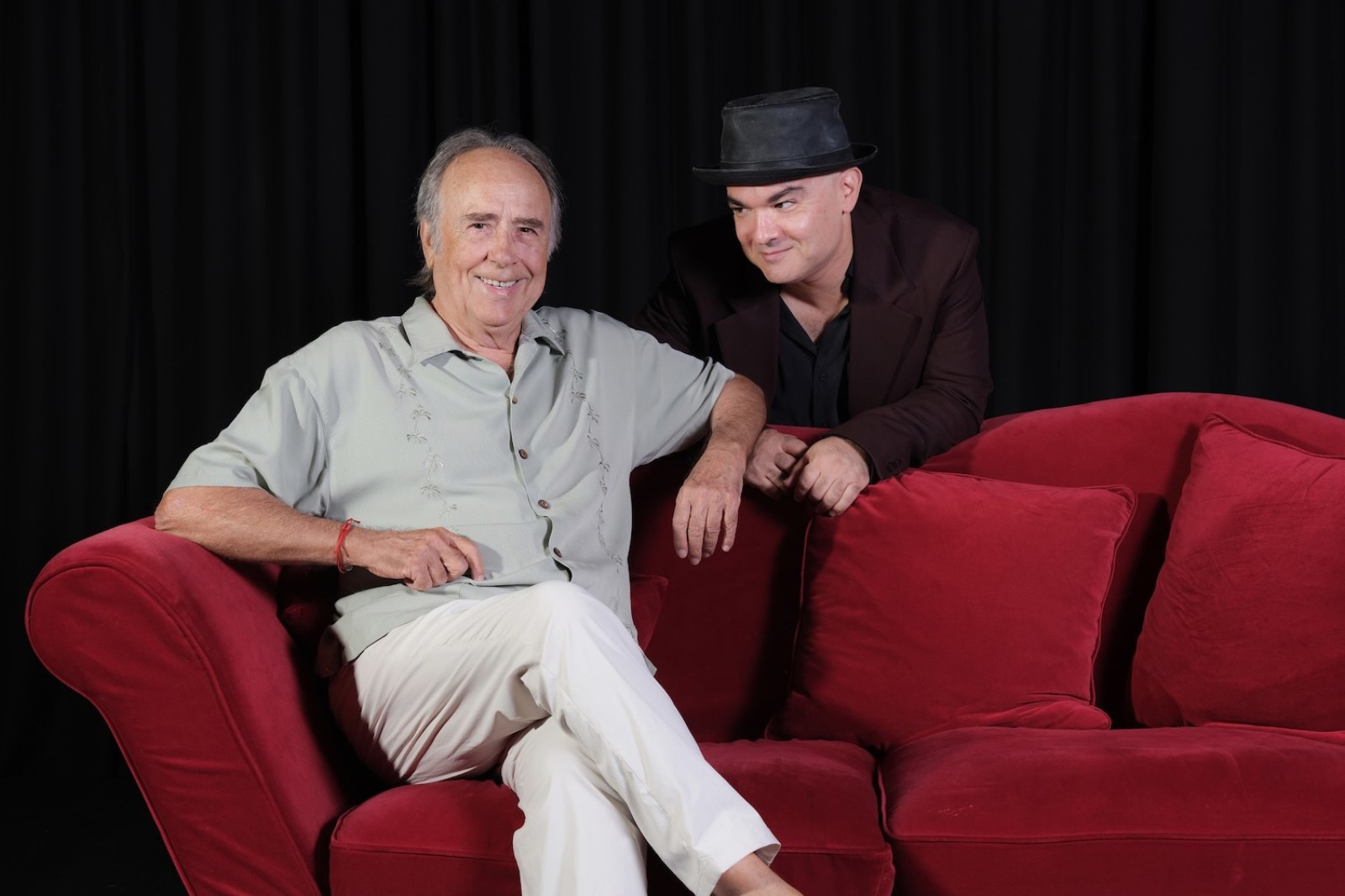 Joan Manuel Serrat amb Jofre Bardagí