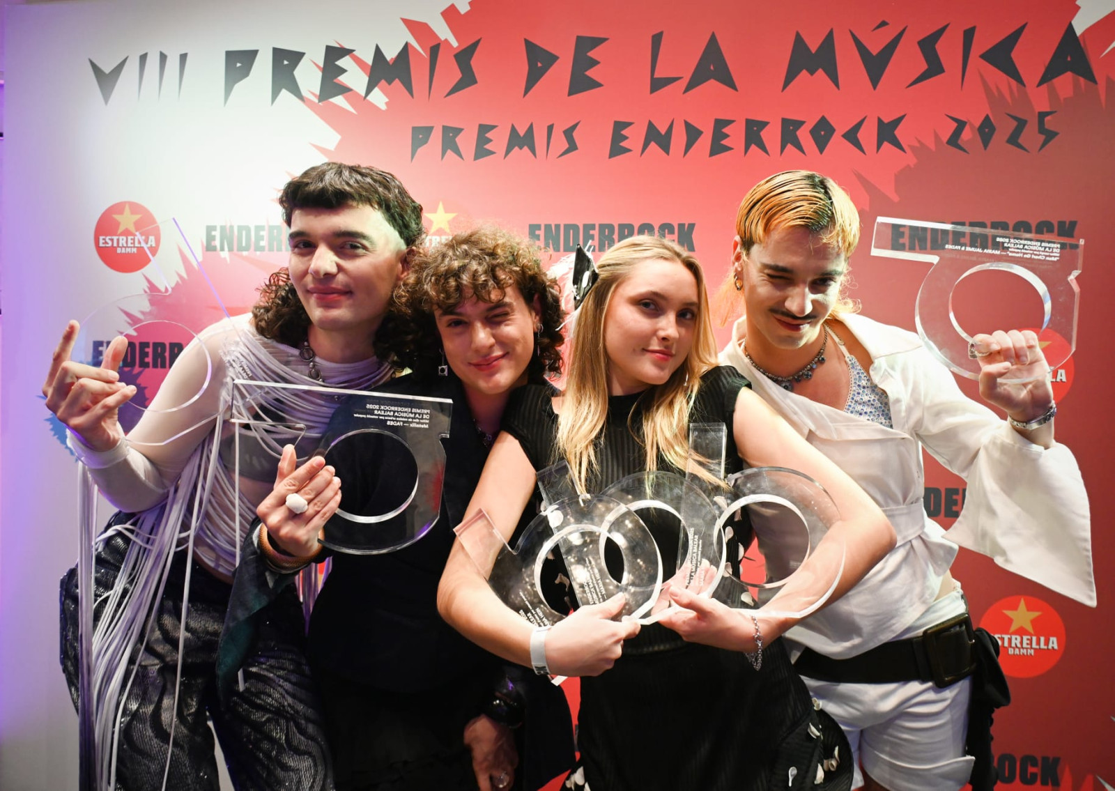 Maria Hein i Fades als Premis Enderrock de la Música Balear 2025