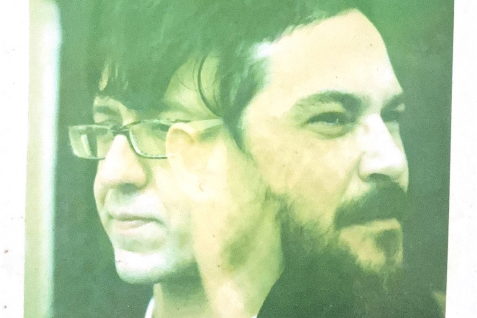 Pep Toni Ferrer i Joan Cabot, l'actual i el primer responsable de Bubota Música, respectivament