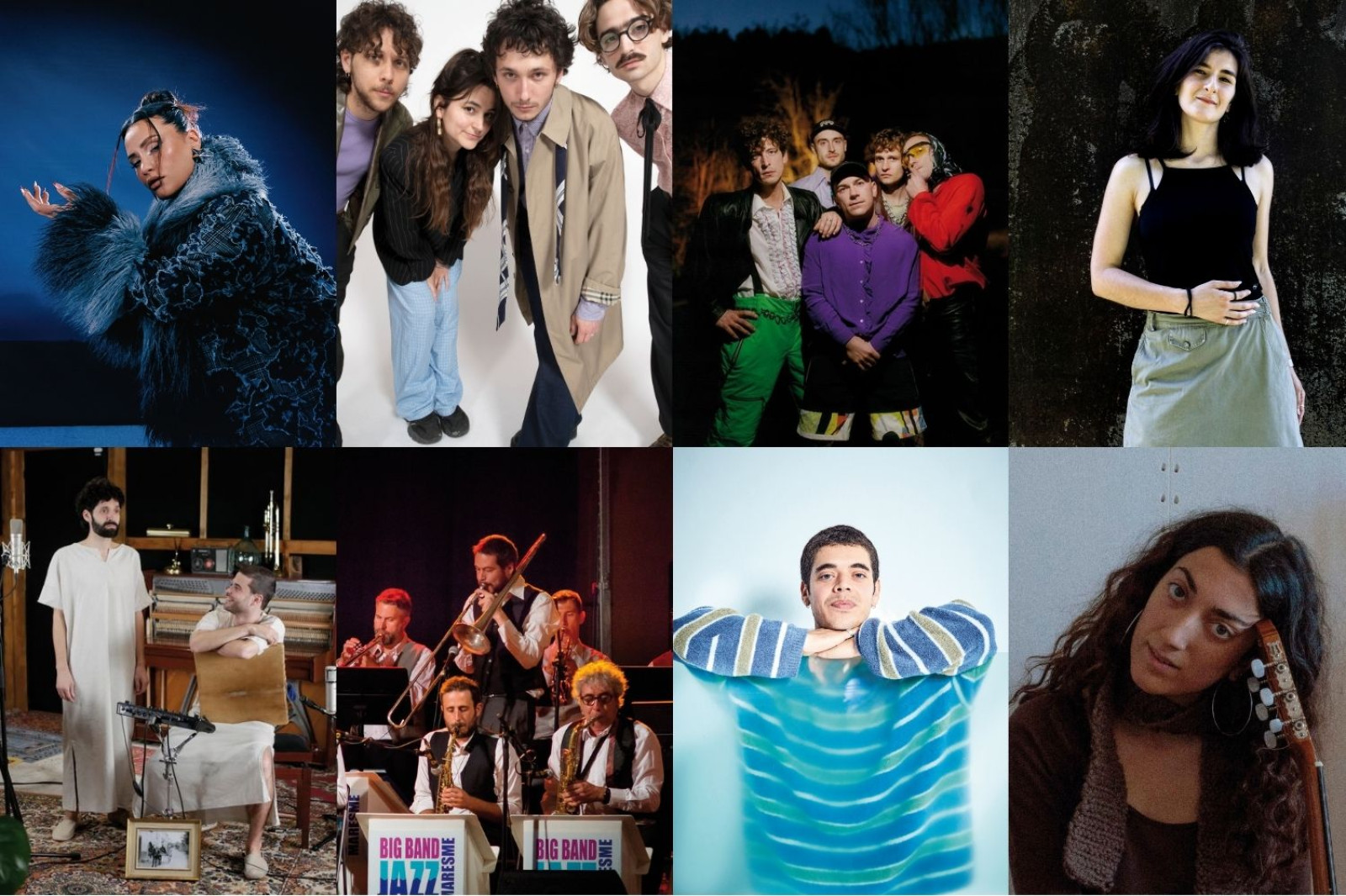 Lia Kali, Remei de Ca la Fresca, Habla de Mí en Presente, Terrae, Big Band Jazz Maresme, Galgo Lento i Júlia Boncompte són alguns dels artistes que han passat per Cases de la Música