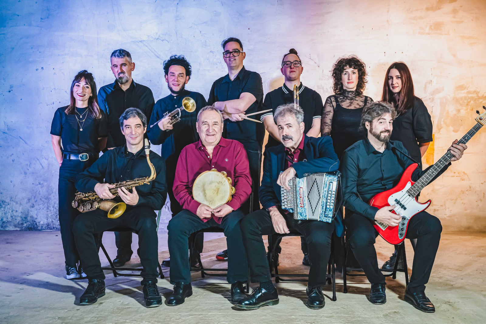 Tapia eta Leturia i la seva banda actual