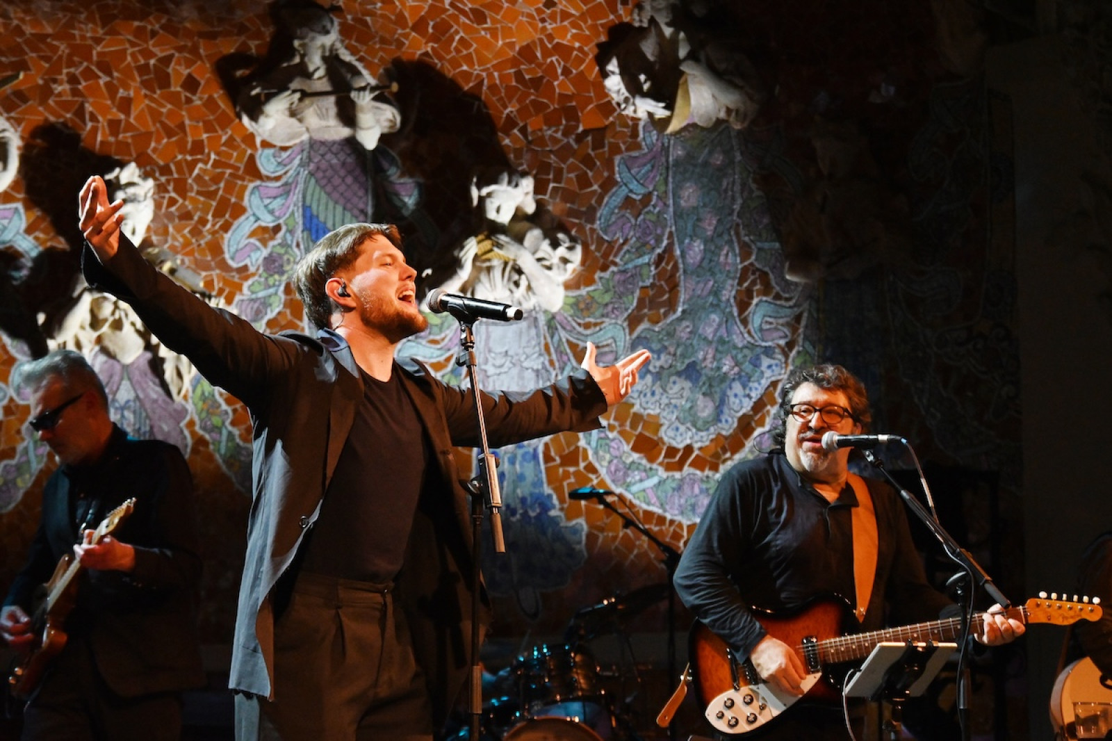 Sau, amb Fredrik al Palau