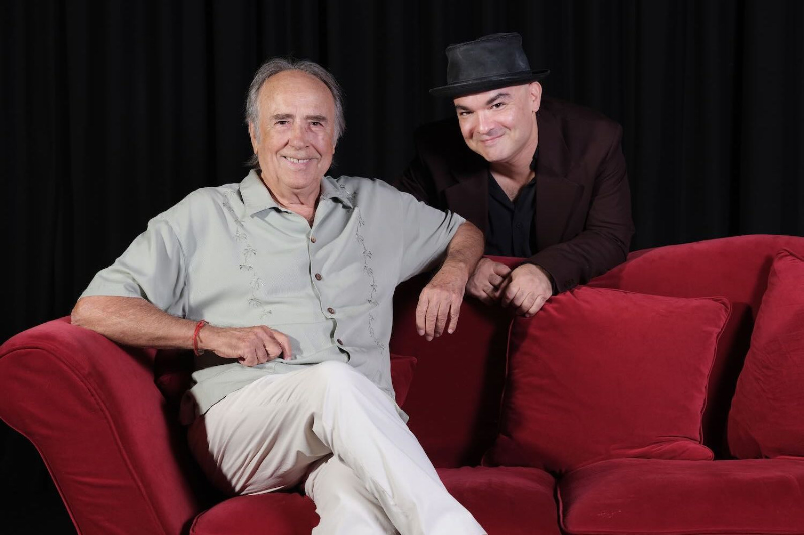 Joan Manuel Serrat amb Jofre Bardagí