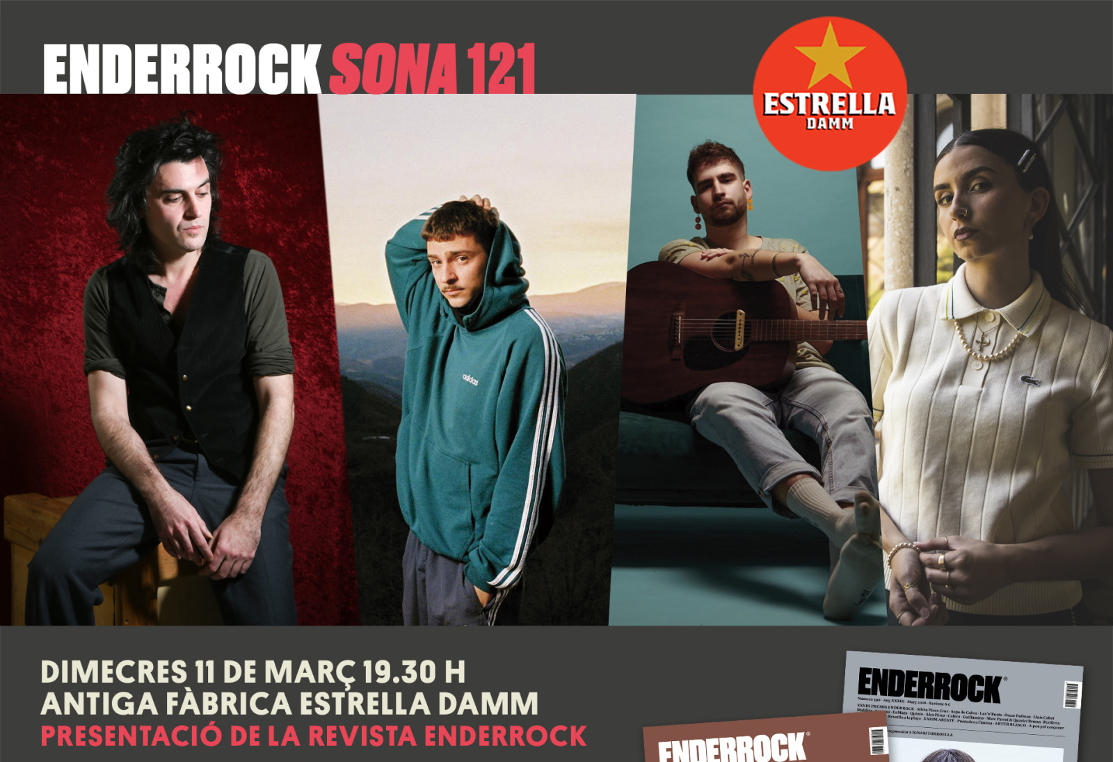  Xarim Aresté, Àlex Pérez, Javito, i La Laie