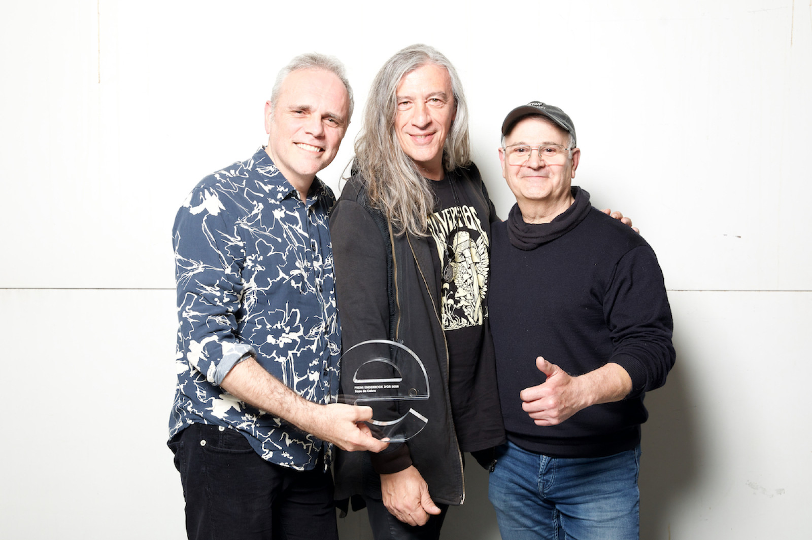 Sopa de Cabra amb el Premi Enderrock d'Or