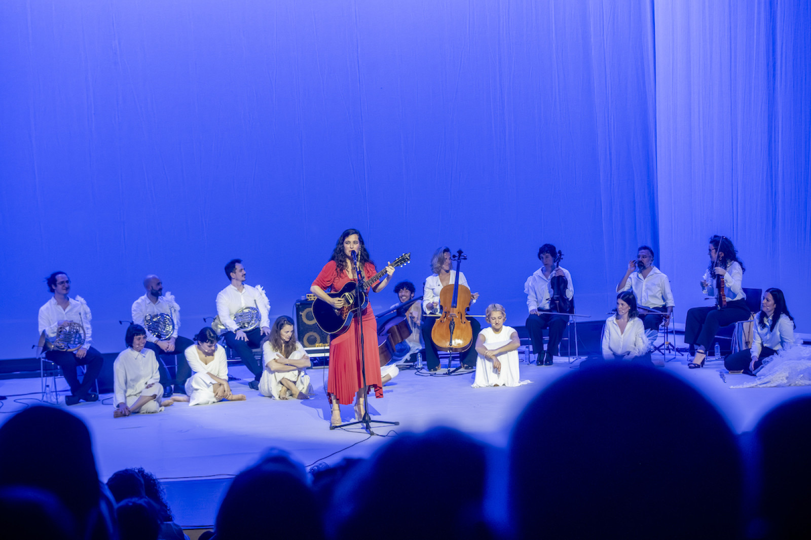 Sílvia Pérez Cruz presentant 'Oral_Abisal' a l'Auditori de Girona (festival Strenes)