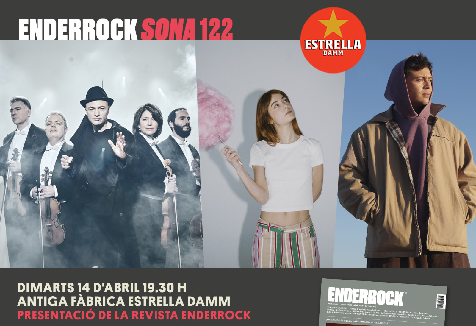 Marc Parrot & Quartet Brossa, Júlia Blum i Guillembautista